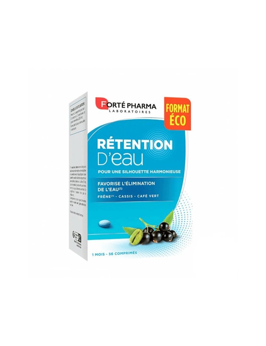 Forte Pharma Rétention d’Eau 56 Comprimés – Détox & légèreté