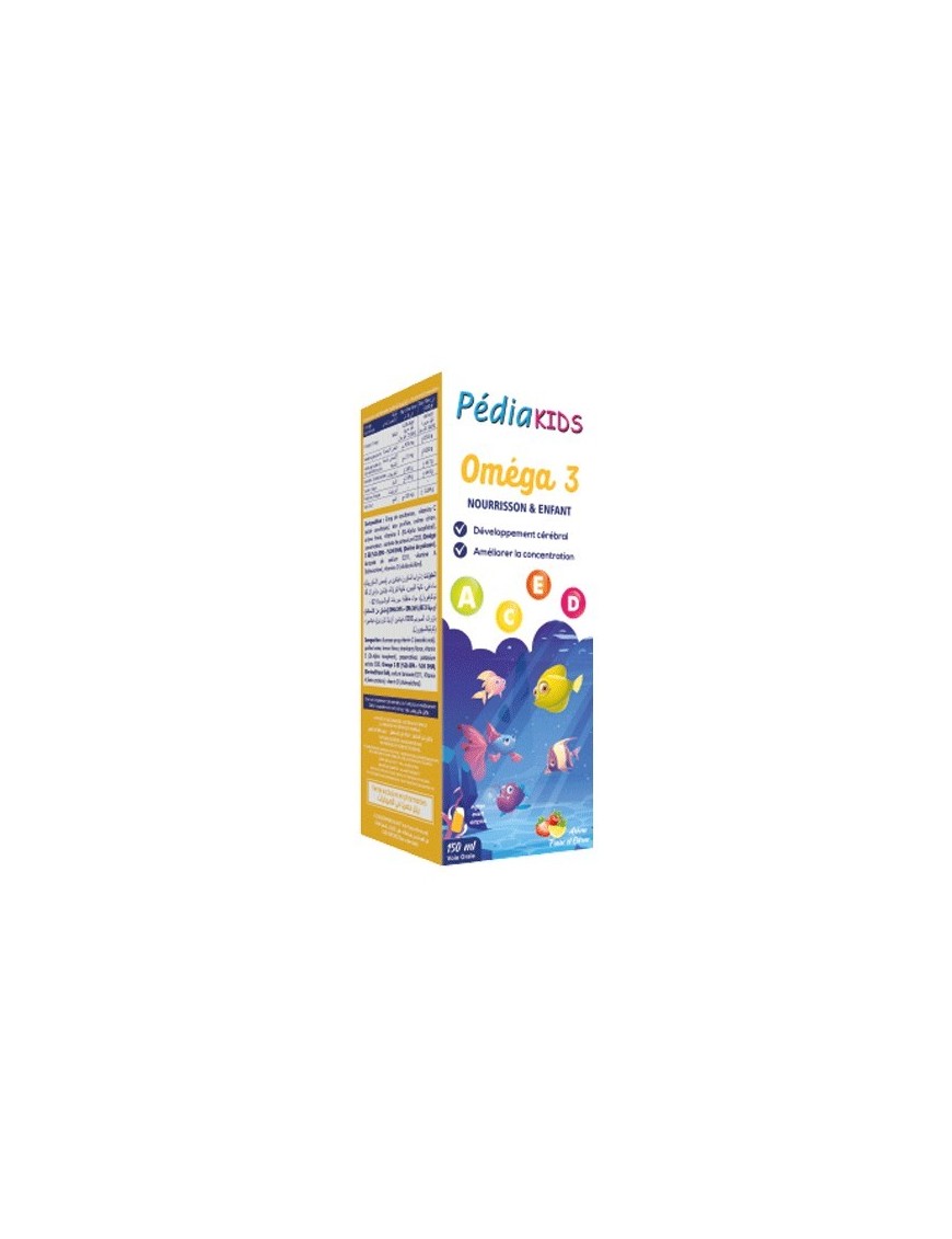 COMPLEMENT ALIMENTAIRE VITAL PEDIAKIDS OMEGA3 150ML