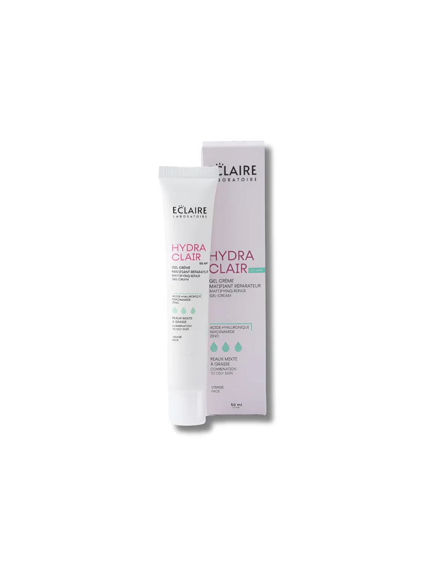GEL CREME MATIFIANT REPARATEUR ECLAIRE HYDRACLAIR 50ML