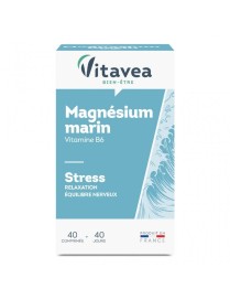 COMPLEMENT ALIMENTAIRE VITAVEA MAGNESIUM MARIN 40 COMPRIMES