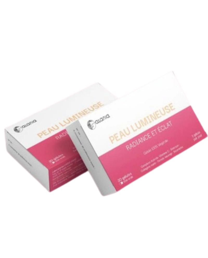COMPLEMENT ALIMENTAIRE ALANIA PEAU LUMINEUSE RADIANCE ET ECLAT 30 GELULES
