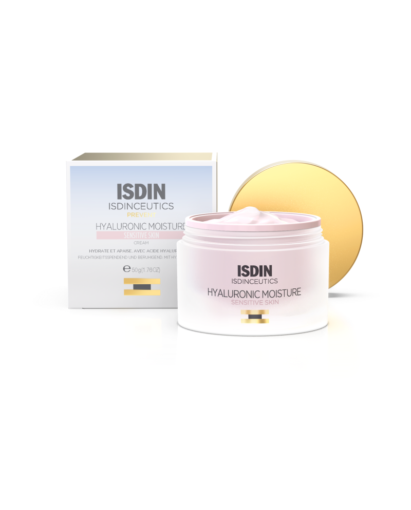 CREME HYDRATANTE PEAU SENSIBLE ISDIN HYALURONIC MOISTURE 50GR