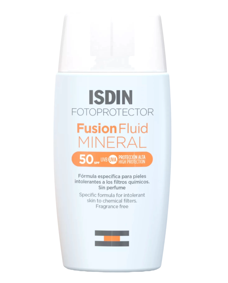 ECRAN SOLAIRE ISDIN FUSION FLUIDE MINÉRAL SPF50+ 50ML