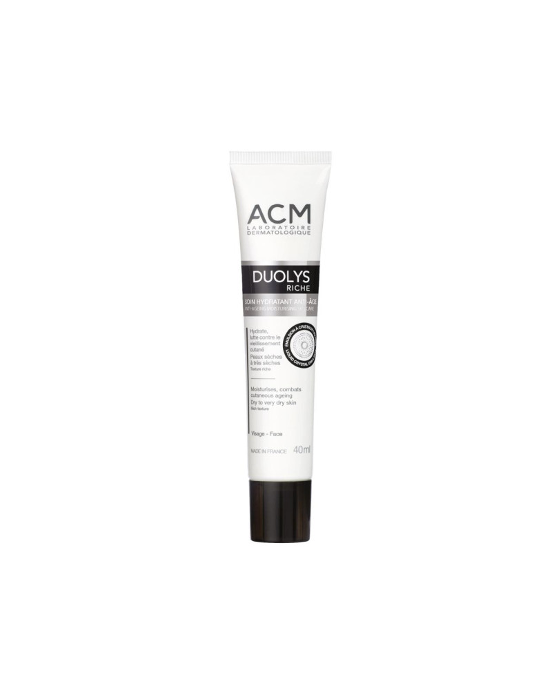 CREME HYDRATANTE RICHE SOIN HYDRATANT ANTI AGE ACM DUOLYS 40ML