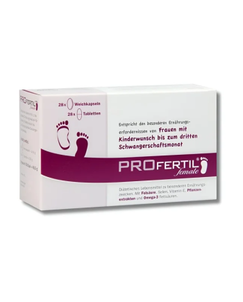 COMPLEMENT ALIMENTAIRE PROFERTIL FEMALE 28 CAPSULES