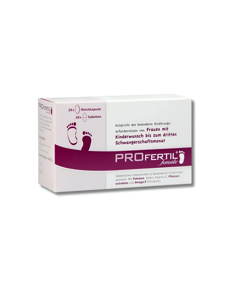 COMPLEMENT ALIMENTAIRE PROFERTIL FEMALE 28 CAPSULES