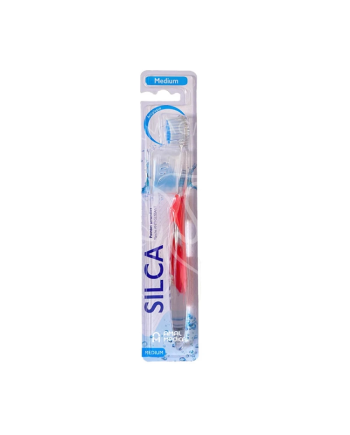 BROSSE A DENTS SILCA MEDIUM ANTI PLAQUE