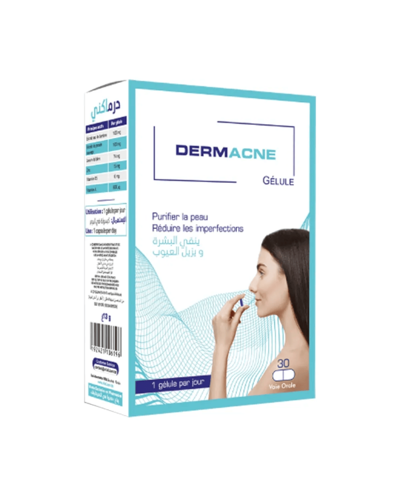 COMPLEMENT ALIMENTAIRE VITAL DERMACNE 30 GELULES