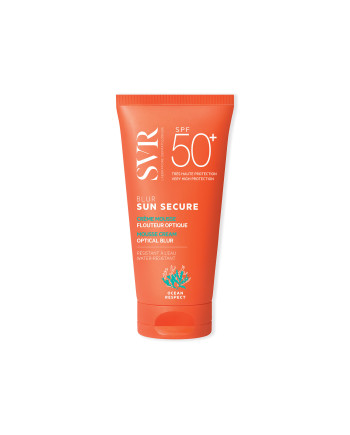 CREME SOLAIRE TOUT TYPE DE PEAU SVR SUN SECURE BLUR MOUSSE FLOUTEUR INVISIBLE  SPF50+ 50ML
