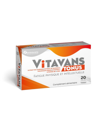 COMPLEMENT ALIMENTAIRE VITAVANS TONUS 20 GELULES