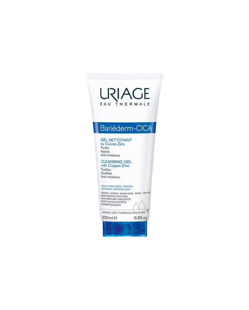 GEL NETTOYANT URIAGE BARIEDERM CICA 200ML