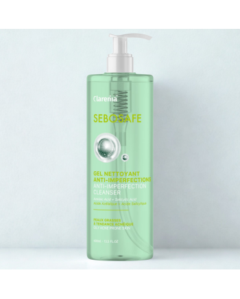 GEL NETTOYANT ANTI IMPERFECTIONS CLARENIA SEBOSAFE 400ML