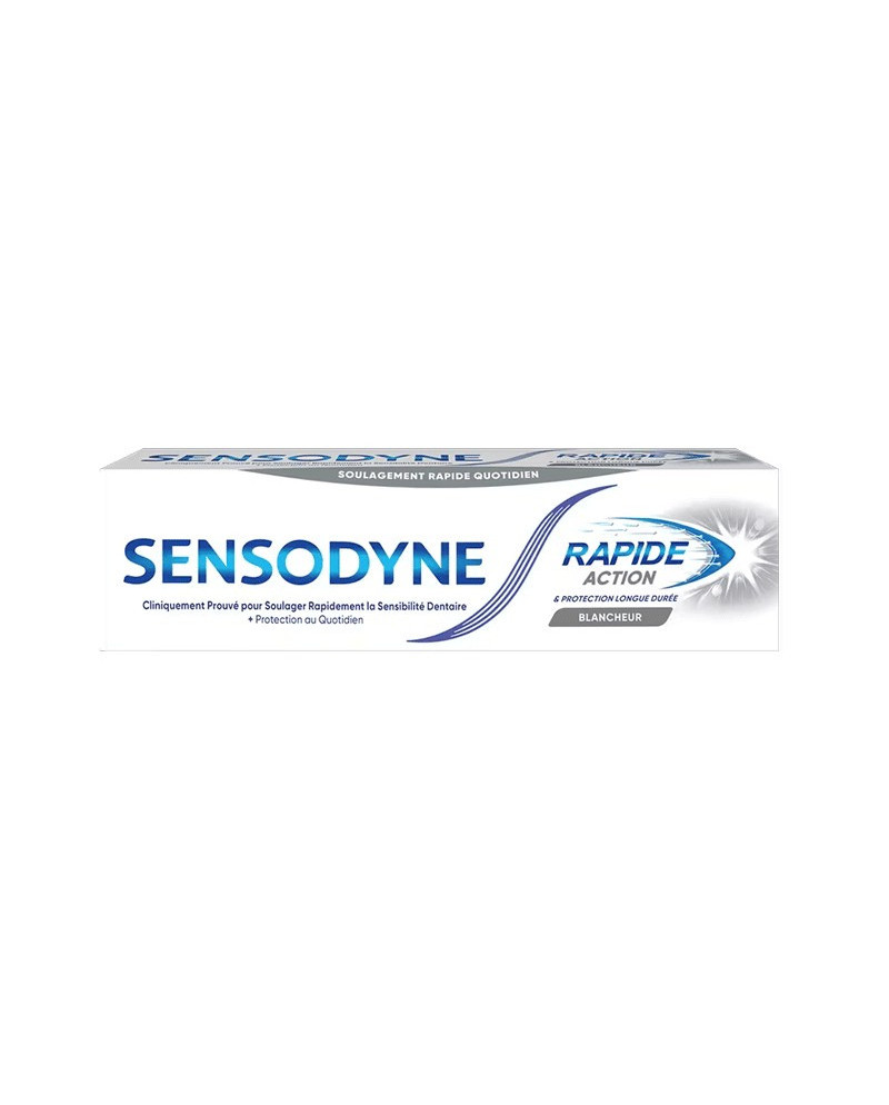 DENTIFRICE RAPIDE ACTION BLANCHEUR SENSODYNE 75ML