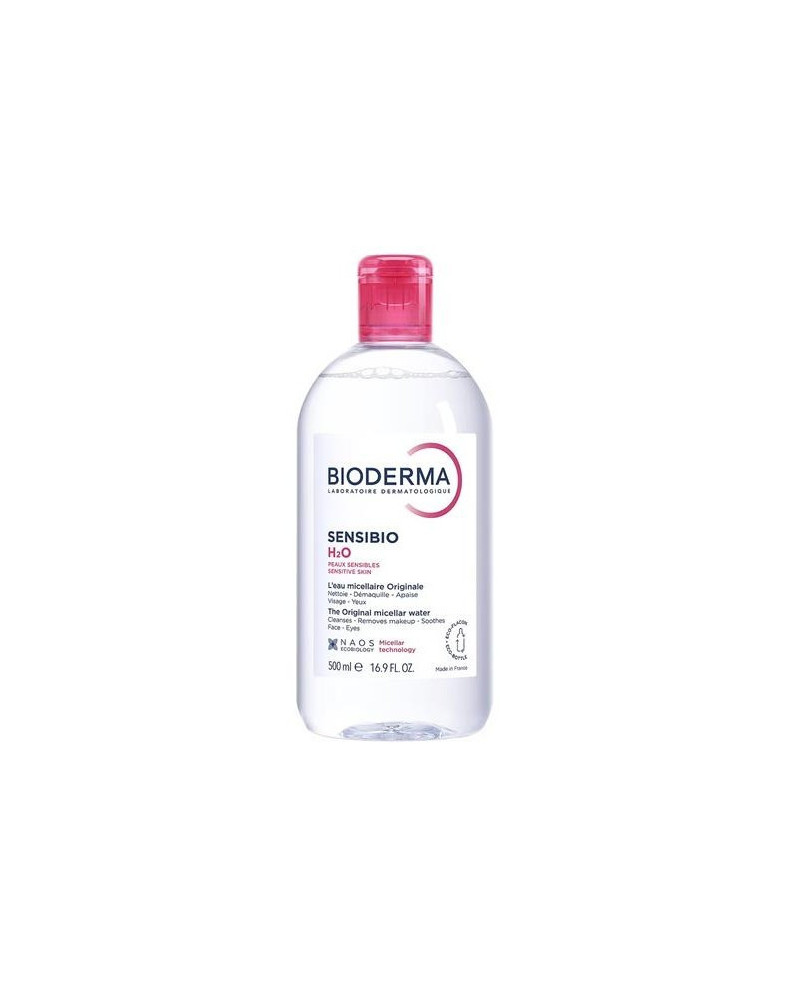 SOLUTION MICELLAIRE BIODERMA SENSIBIO H2O 500ML