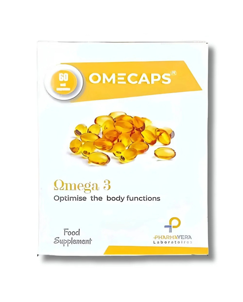 COMPLEMENT ALIMENTAIRE OMECAPS OMEGA 3 60 CAPSULES
