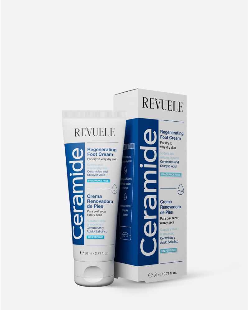 CRÈME RÉGÉNÉRANTE POUR LES PIEDS REVUELE CERAMIDE 80 ML