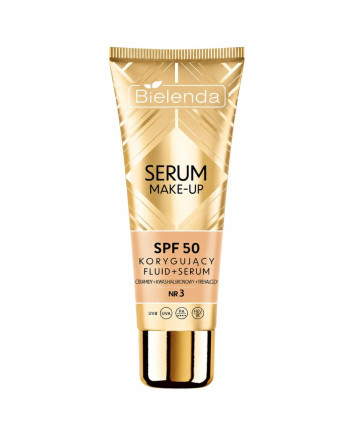 SERUM CORRECTIF MAKE-UP BIELENDA FLUID SPF50 N3 SUNNY BEIGE 30ML