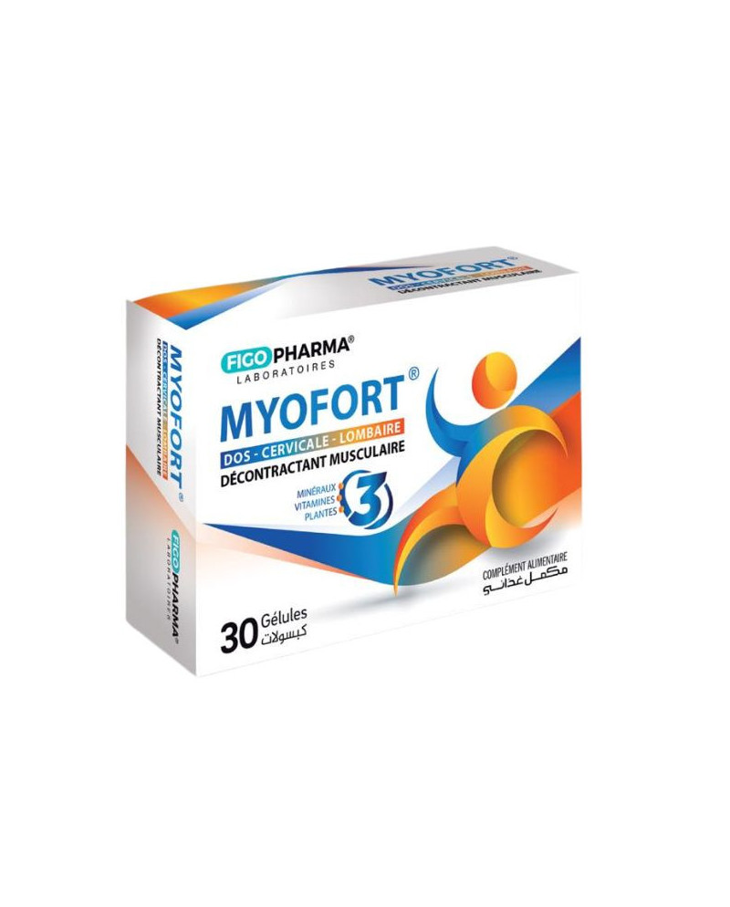 COMPLEMENT ALIMENTAIRE FIGOPHARMA MYOFORT 30 GELULES