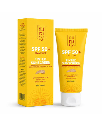 ECRAN SOLAIRE BEIGE AURACY JOY OF SOUL SPF 50