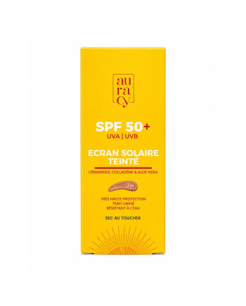 ECRAN SOLAIRE ROSE AURACY JOY OF SOUL SPF 50