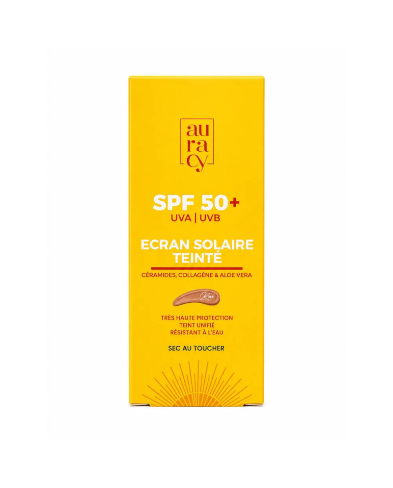 ECRAN SOLAIRE ROSE AURACY JOY OF SOUL SPF 50