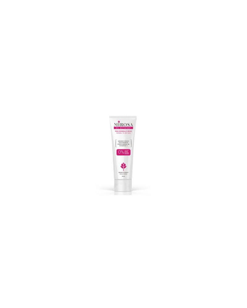 GEL NETTOYANT PEAUX NORMALES A SECHES MIROSA 200ML
