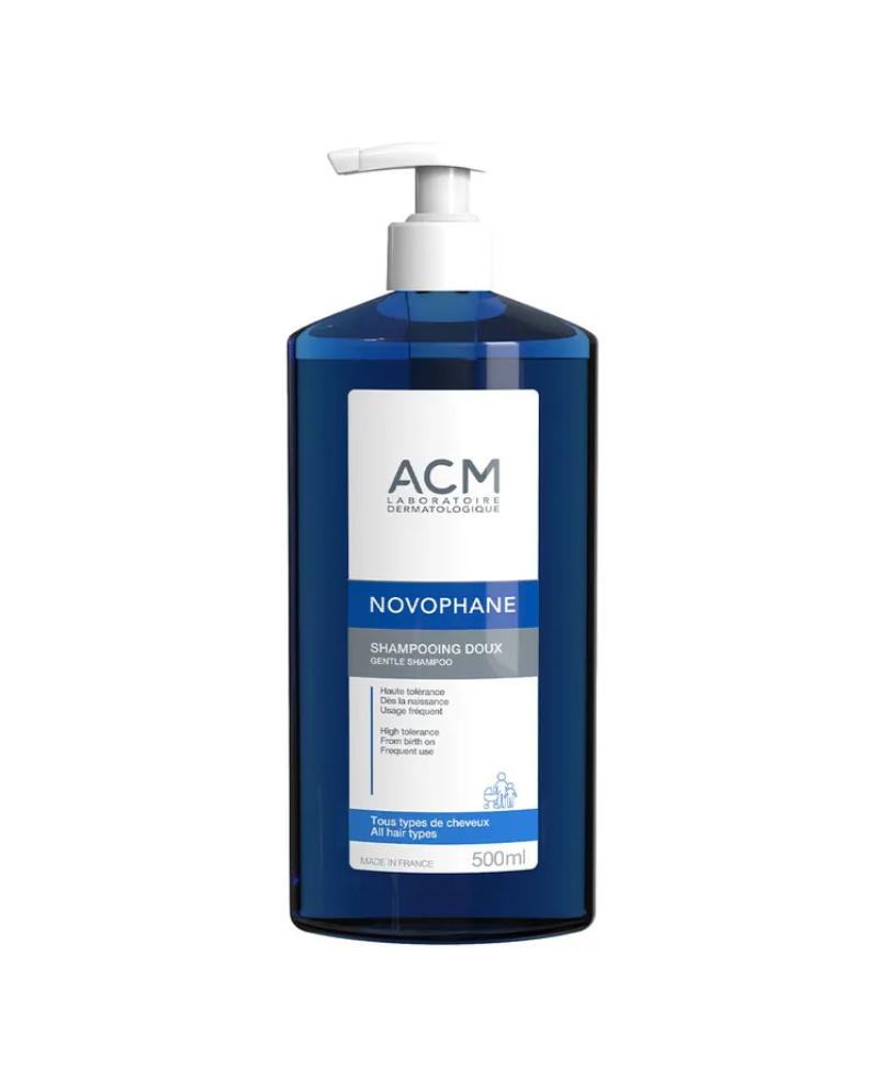 SHAMPOOING DOUX ACM NOVOPHANE TOUS TYPES CHEVEUX 500ML