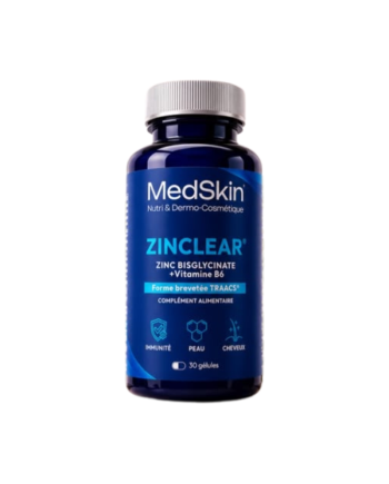 COMPLEMENT ALIMENTAIRE MEDSKIN ZINCLAR 30 GELULES