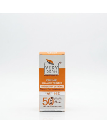 ECRAN SOLAIRE TEINTE VERY DERM SPF50+ 50ML