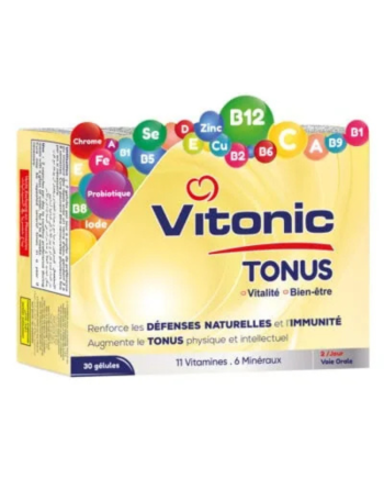 COMPLEMENT ALIMENTAIRE VITAL VITONIC TONUS 30 GELULES
