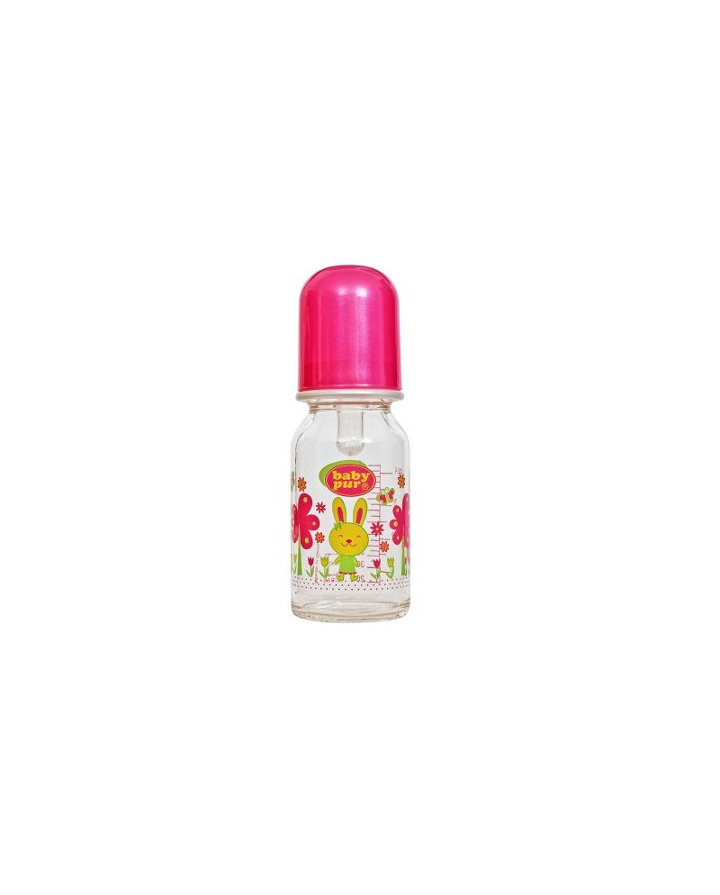 MINI BIBERON EN VERRE BABY PUR 120ML