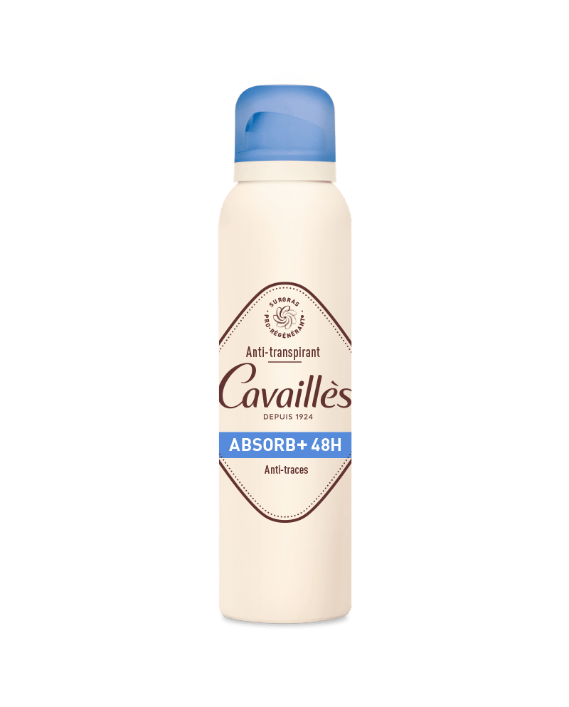 SPRAY DEO ROGE CAVAILLES ABSORB+ 48H ANTI TRACES 150ML