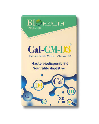 COMPLEMENT ALIMENTAIRE BIO HEALTH CAL-CM-D3 30 CAPSULES