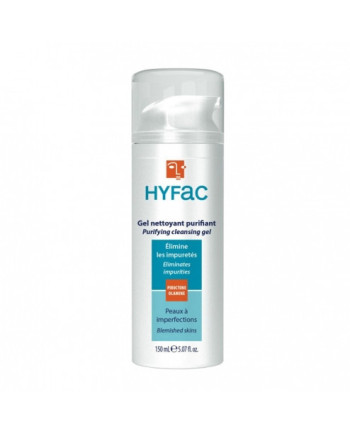 GEL NETTOYANT HYFAC DERMATOLOGIQUE VISAGE ET CORPS 150ML