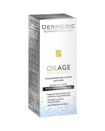 CONTOUR DES YEUX DERMEDIC OILAGE CONCENTREE ANTI-RIDES 15ML