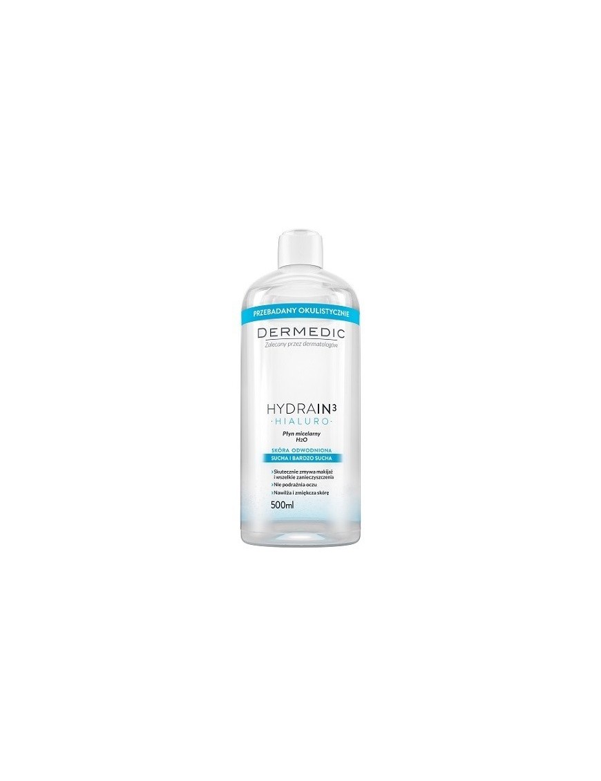 DERMEDIC HYDRAIN 3 EAU MICELLAIRE 500ML