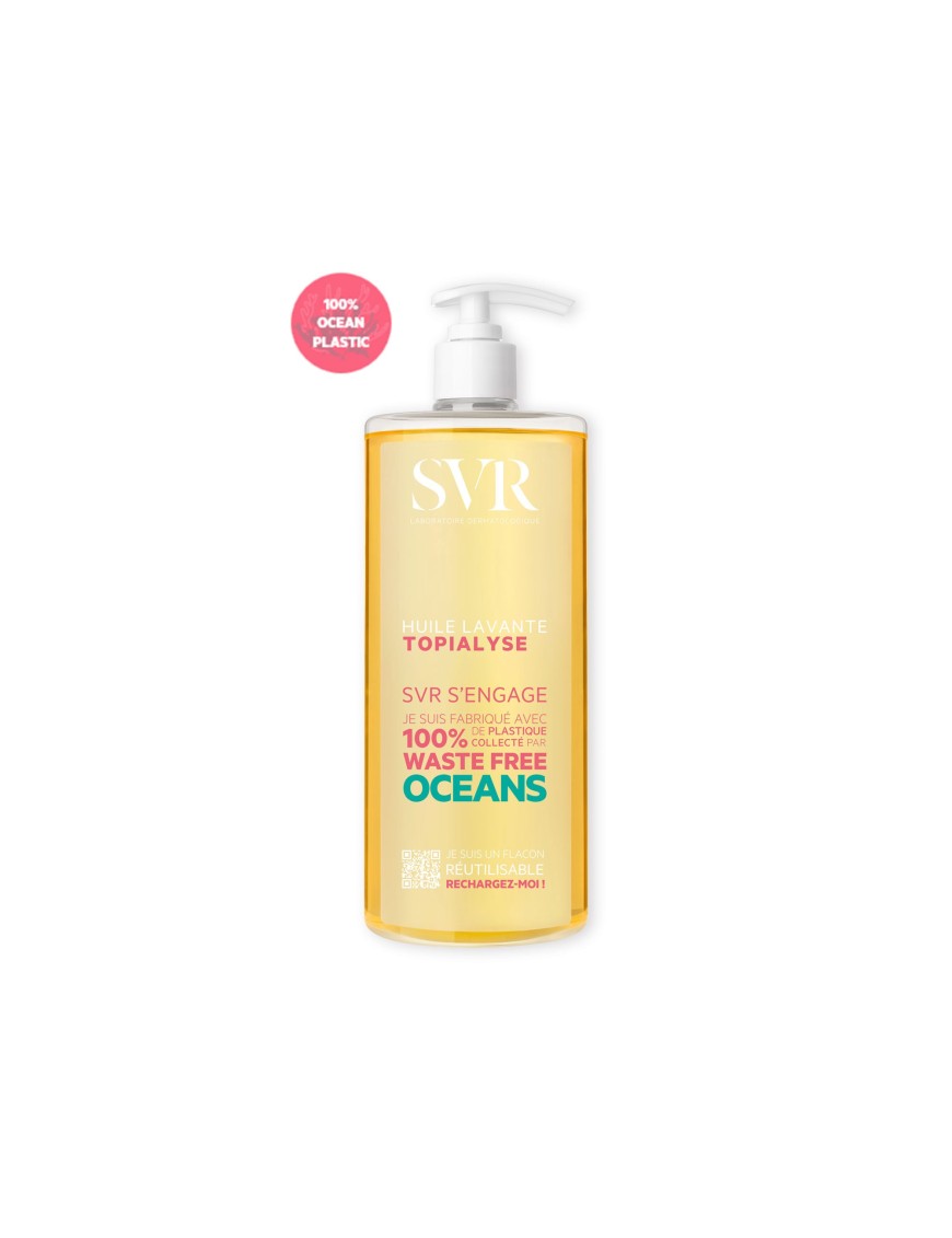 "SVR Topialyse Huile 1L – Huile de Douche Peaux Sensibles et Sèches"