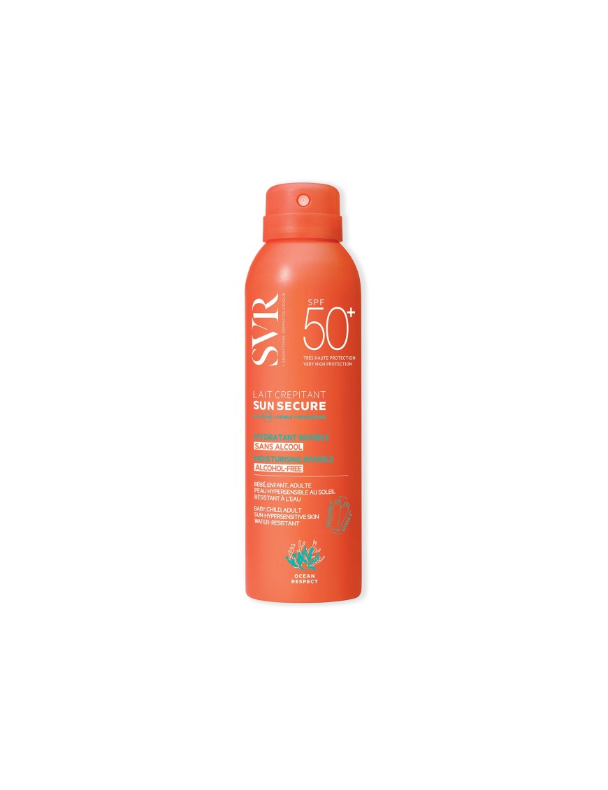 SVR SUN SECURE LAIT 50+200ML CREPITANT